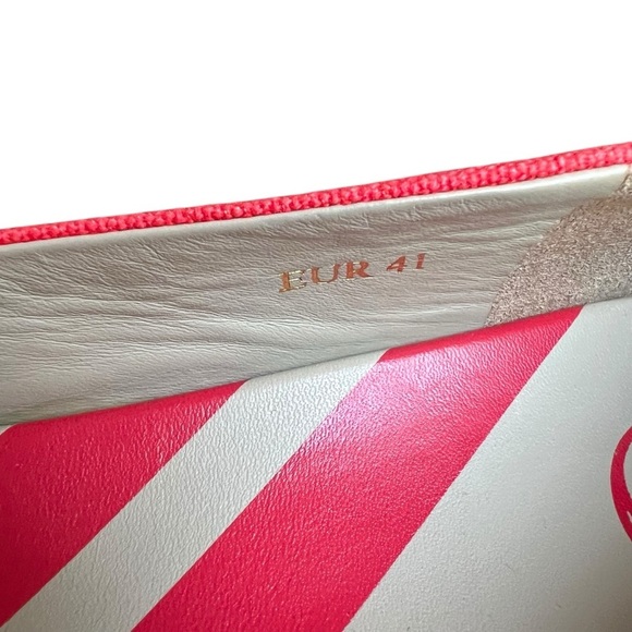 Flipflop Slip On Loafers Comfort Shoes Red Tan Suede US 9 - Picture 7 of 8